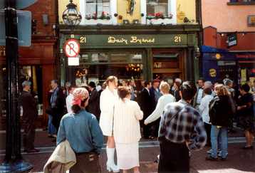 Davie Byrne's pub on Bloomsday