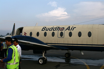 Buddha Air plane